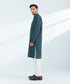 Embroidered Blended Jacquard Kurta